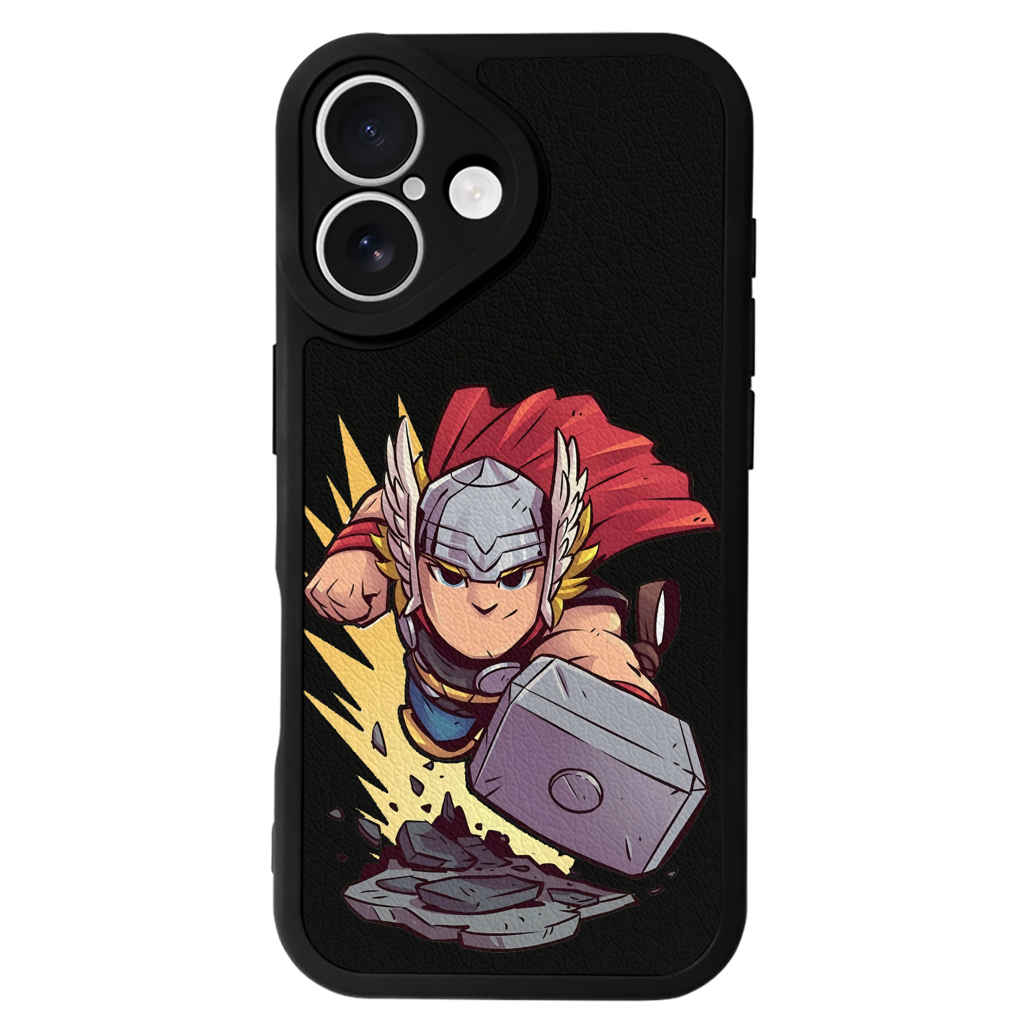 （画像用） アベンジャーズ The Avengers 【iPhone 16シリーズ対応】シリコンスマホケース（レザー調） 材質：シリコン